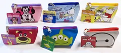 【456円ショップ】　 ディズニー キャラクター　ミニポーチ　６種類　ミニー　ドナルド　プーさん　ロッツォ　エイリアン　ベイマックス