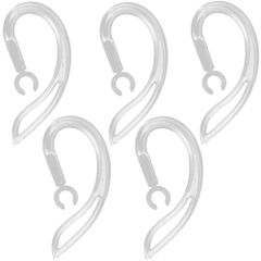 イヤーフック 360度回転 6.0mm シリコン製 軽量化型ユニバーサル イヤーループ おすすめ (6.0mm 5個入)