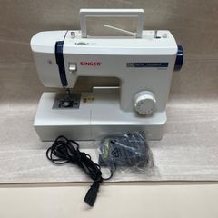 SINGER シンガー 電動ミシン フットコントローラー付き SN55e ホワイト