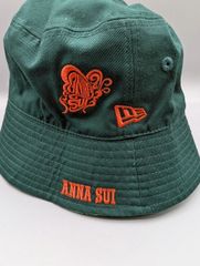 【新品タグ付き】ANNA SUI × NEW ERA バケットハット リバーシブル 総柄 S/Mサイズ