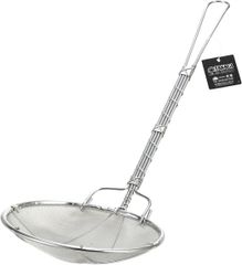 【人気商品】細目 強力プレスかす揚げ 15cm 18-8ステンレス 髙儀(Takagi)