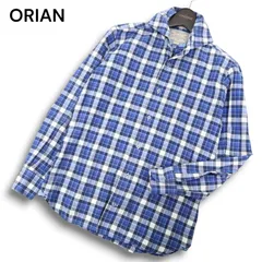 ORIAN - 【新品・未使用】OLIaN（オリアン）プリントトップス 02P010-60 ORIAN(オリアン）オープンカラー長袖シャツ