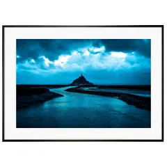 フランス写真 モン・サン＝ミシェル インテリアアートポスター