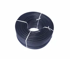 新品 CAT6 支持線付 UTP 屋外用 LAN ケーブル ２重被覆 架空配線 自作用 屋外対応 防水 アウトドア 難燃性 耐候性 高耐久 PoE対応 (50M)