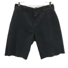 Dickies ディッキーズ 874 オリジナルフィット ワークショートパンツ W32 ブラック メンズ 古着