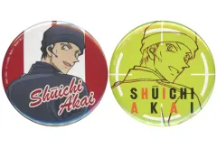 【中古】バッジ・ピンズ 赤井秀一 缶バッジ2個セット(見返りver.) 「名探偵コナン 緋色の不在証明」 劇場グッズ