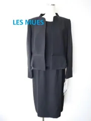 LES MUES　レミュー　東京ソワール　ブラックフォーマル　セットアップ　Mサイズ　15　ブラック　新品タグ付き　送料込み　6458944