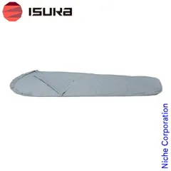【新品】 イスカ シュラフ シュラフシーツ サイドジッパー 2109-22 寝具 寝袋 インナーシーツのサムネイル