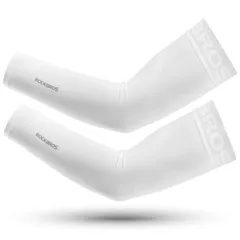 [ROCKBROS] ロックブロス アームカバー メンズ 夏 アームスリーブ 冷感 UPF50+ 日焼け止め 吸汗速乾 滑り止め アウトドア スポーツ ゴルフ 野球 ランニング