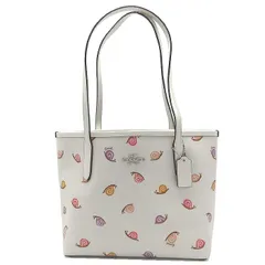 未使用 コーチ coach ミニ トートバッグ スネイルプリント カタツムリ 未使用 コーチ coach ミニ トートバッグ スネイルプリント
