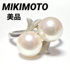 美品 MIKIMOTO ミキモトK14 リング 約8.5号 - メルカリ