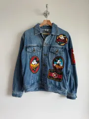 ミッキーアンドコー MICKEY ＆ CO ) Disney(ディズニー) ミッキーマウス パッチ デニムジャケット