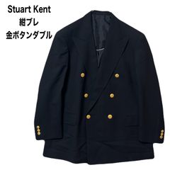 Stuart Kent スチュアートケント紺ブレ 金ボタン ネイビー