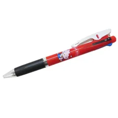 【メール便】ハローキティ 黒赤青3色ボールペン ジェットストリーム 0.5 サンリオ カミオジャパン 新学期準備文具 三菱鉛筆 リフィル交換可能 キャラクター グッズ 