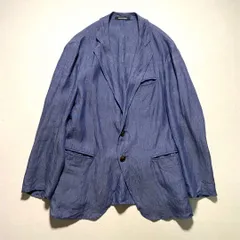 エンポリオアルマーニ ライトワードローブ リネン テーラードジャケット 46