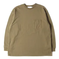 Graphpaper グラフペーパー スウェット サイズ: FREE オーバーサイズ 長袖 ライトウェイト ポケット SWEAT L S POCKET TEE トップス カットソー ミリタリー シンプルのサムネイル