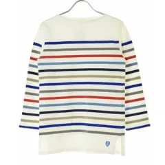 【ORCIVAL】マルチボーダー ボートネック バスクシャツ長袖カットソー