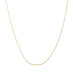 【C：ゴールド × 40cm】[Cream dot. クリームドット公式] ネックレス レディース ステンレス製 金属アレルギー つけっぱなし サージカルステンレス ショート チェーン スキンジュエリー 極細 5タイプ アジャスターレス 大人のサムネイル
