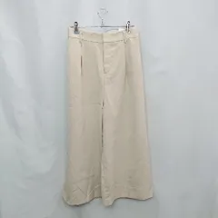 ◇ ⊂ ◎●未使用● ROPE PICNIC ロペピクニック ウエストゴム フレアパンツ サイズ40 ベージュ レディース E  【1502180078774】