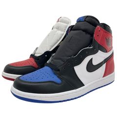 【中古】NIKE | ナイキ AIR JORDAN 1 RETRO HIGH OG/エアジョーダン1 レトロ ハイ OG　スニーカー 靴　555088-026 ブラック×ホワイト×レッド×ブルー 28cm【尾張小牧店】