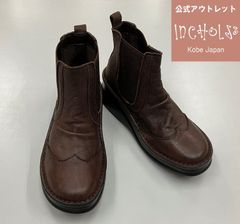インコルジェ　アウトレット　サイドゴムショートブーツ　8304