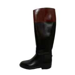 AIGLE(エーグル) レインブーツ 37 メンズ - ダークブラウン×ブラウン