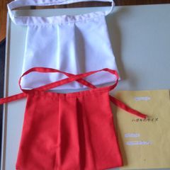 お地蔵様の前掛け　金蘭 お地蔵様の前掛け 金蘭