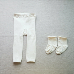 韓国子供服 BABYレギンス+ソックスset