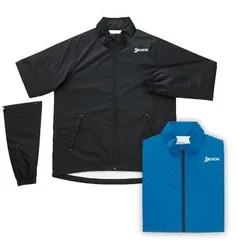 スリクソン メンズレインジャケット SMR4001J 単品 ブラック ブルー