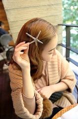ヒトデ バレッタ シンプル 可愛い 人気 結婚式 パーティー お呼ばれ プレゼント カジュアル レディース かわいい 新品 8