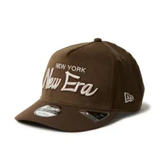 [即納]NEWERA ニューエラ PC 9FIFTY A-Frame Corduroy NEW ERA New York ブラウン キャップ 帽子 スナップバック サイズ調節可能 小物 送料無料 国内正規品 正規取扱