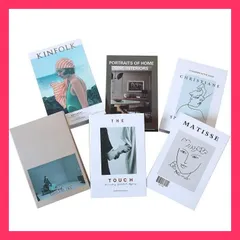★売れ筋★ ダミーブック セット フェイクブック 本 雑誌 撮影用 小道具 洋書 インテリア 雑貨 飾り オブジェ 韓国風 インテリア 海外 インスタ映え SNS 北欧 モダン
