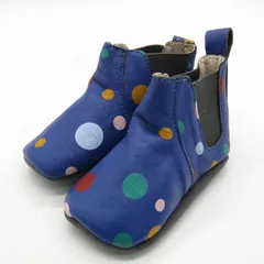 エミュー ブーツ 未使用 B12152 RUBY CIRCUS SPOT シューズ 靴 ベビー 男の子用 0-6Mサイズ ブルー EMU Australiaのサムネイル