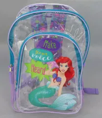 【中古】バッグ アリエル クリアリュックサック 「リトル・マーメイド」