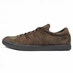【極美品】adidas TOBACCO GRUEN レザー 本革 厚底 26 ☆ Adidas Tobacco Gruen Dark Brown (adidas/スニーカー