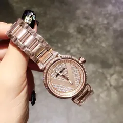 LOUIS VUITTON ルイヴィトン レディース腕時ケ 33mm｜スターライトダイヤモンド×スイス製クオーツ｜本日限定特価新品未使用-MM輸入