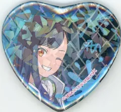 【中古】バッジ・ビンズ 白石杏 キラキラビッグハート型缶バッジVol.2(EX) 「劇場版プロジェクトセカイ 壊れたセカイと歌えないミク」