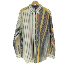 トミーヒルフィガー TOMMY HILFIGER ボタンダウンストライプシャツ メンズ import：XL 