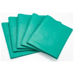 【在庫処分】グリーンパーチ 50.6×38.1mm 4切 100枚 耐水紙 保鮮紙 熟成 薄紙 クッキンシート 魚 保存 紙 グリーンシート 魚を包む緑の紙