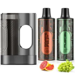 電子タバコ vape 交換用POD 充填済み カートリッジ 本体+任意2風味 べイプ互換カートリッジ 10000回吸引可能 ニコチン０＆タール０ 爆煙 禁煙 減煙サポート 液漏れ防止