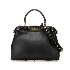 美品✨ FENDI 8BN290 ピーカブー 2WAYハンドバッグ フェンディ(FENDI)フェンディ ピーカブー 2wayショルダーバッグ