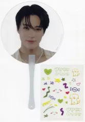 【中古】グッズセット ジェノ(NCT DREAM) クリアうちわ＆デコステッカーセット 「Beyond LIVE - NCT DREAM ONLINE FANMEETING - HOT! SUMMER DREAM」