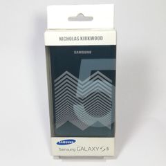 SAMSUNG GALAXY S5 (IO DATA) メタルグリーン 手帳型スマホケース◆未開封・未使用