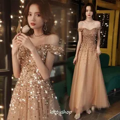 2025年最新】スパンコール ロングドレスの人気アイテム - メルカリ