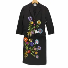 モスキーノ MOSCHINO 花ビジューセットアップ3Bテーラードジャケット ワンピース レディース  42/42のサムネイル