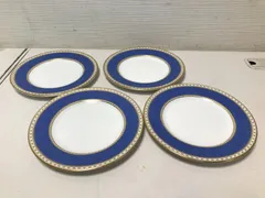 ユーランダー パウダーターコイズ22、5センチプレート6枚スープ