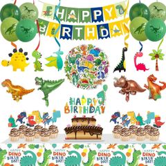 ネコポス便　誕生日　恐竜　バルーン　セット　きょうりゅう　室内飾り