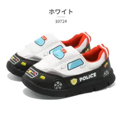 【正規品取扱店･新品】TAKARA TOMY スニーカー キッズ 10724 10725 タカラトミー パトカー 消防車 トミカ 軽量のサムネイル