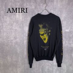 希少　AMIRI ピットブルクルーダメージ加工スウェット 希少 AMIRI ピットブルクルーダメージ加工スウェット - メルカリ