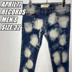 【未使用ダク付き】April77 スリムフィットデニム サイズ27 ライトブルー SARTORIALE COMFORT ライトブルーデニム